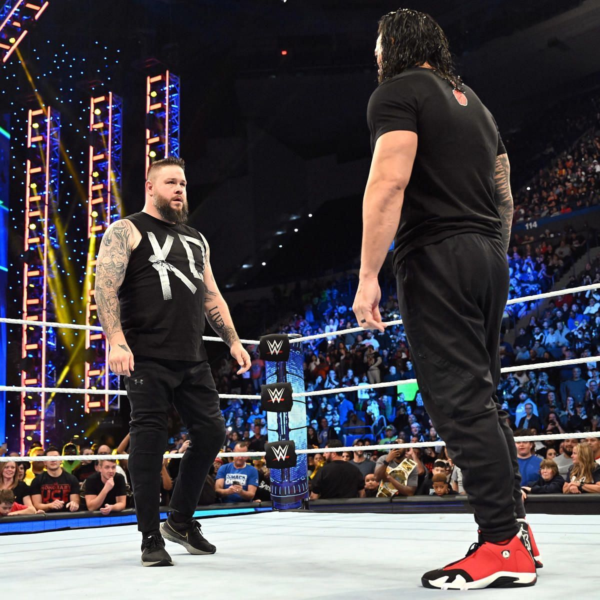 Kevin Owens has a bone to pick with Roman Reigns.