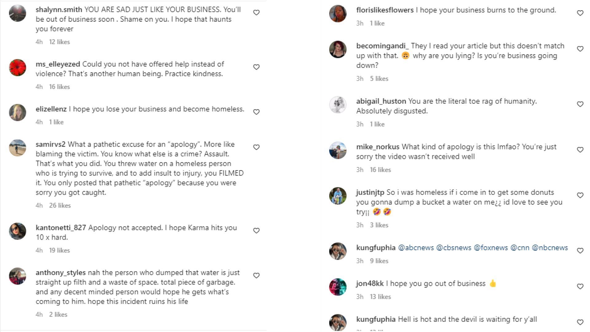 Internet reacts to Weaver&#039;s apology 1/2 (image via Instagram)