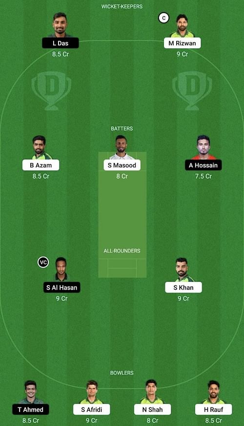 PAK vs BAN Dream11 Prediction Team, Head To Head League