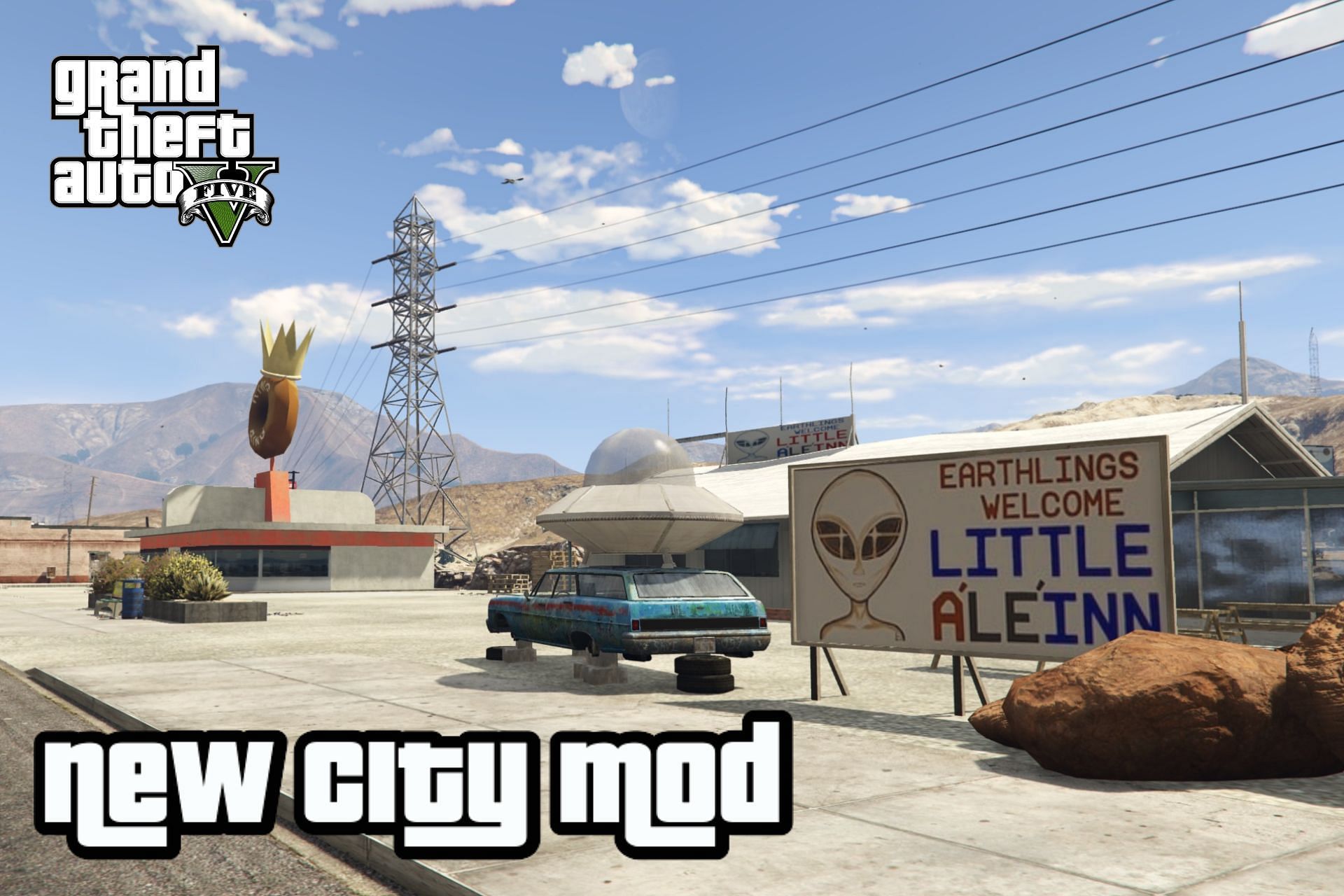 GTA 5 players should try this mod to visit Carson City from San Andreas (Image via GTA5-Mods)