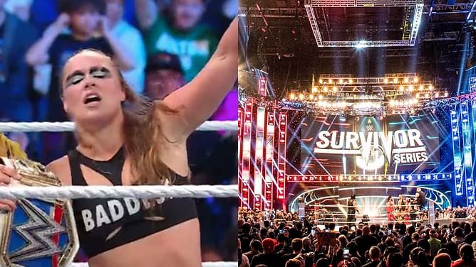 Ronda Rousey gets up-close with WWE fans during chaotic Survivor Series encounter