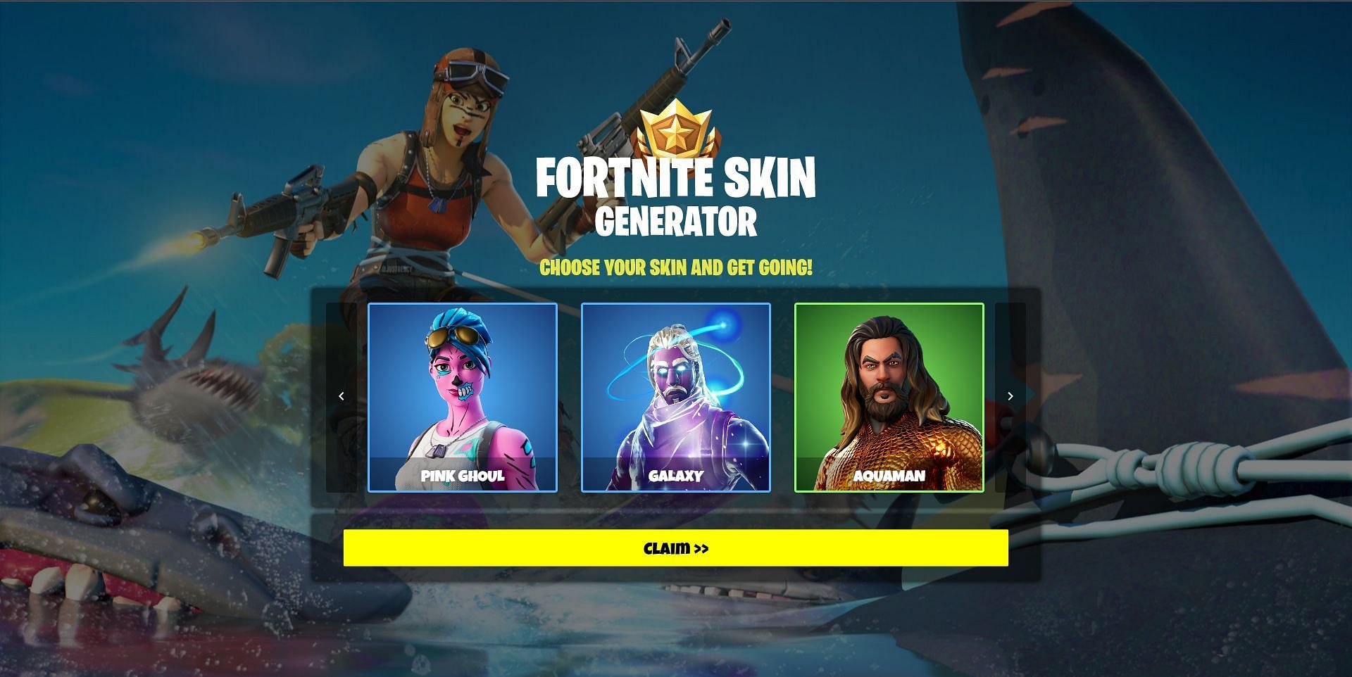 These skins can never be obtained in-game as they were exclusive (Image via redacted)