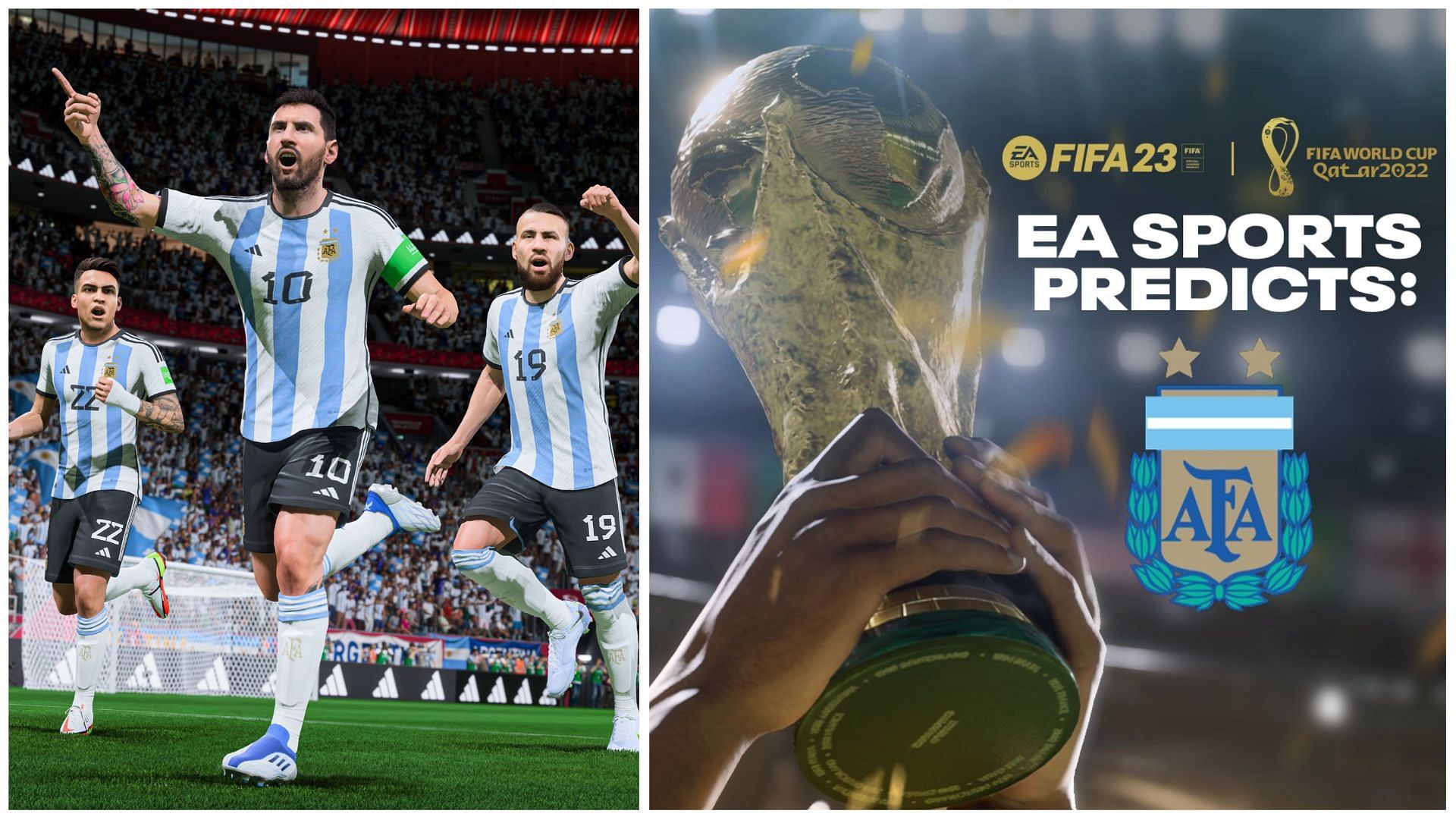 FIFA 23 predicted the Final and the winner of the Qatar World Cup, and  hopes to get it right again