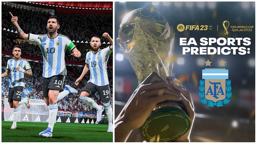 FIFA 23 makes World Cup predictions - Video Games on Sports