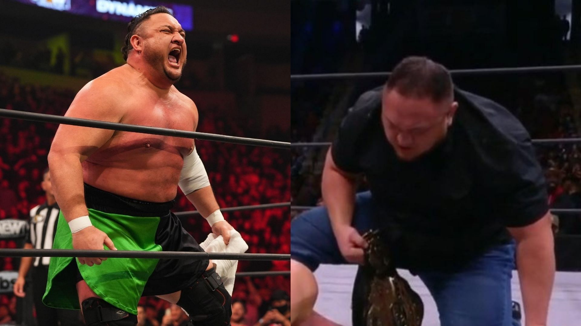 Samoa Joe turned heel on his WarJoe tag team partner