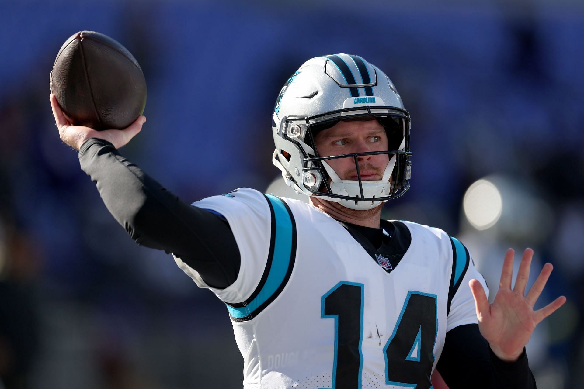 Sam Darnold - Carolina Panthers v Baltimore Ravens