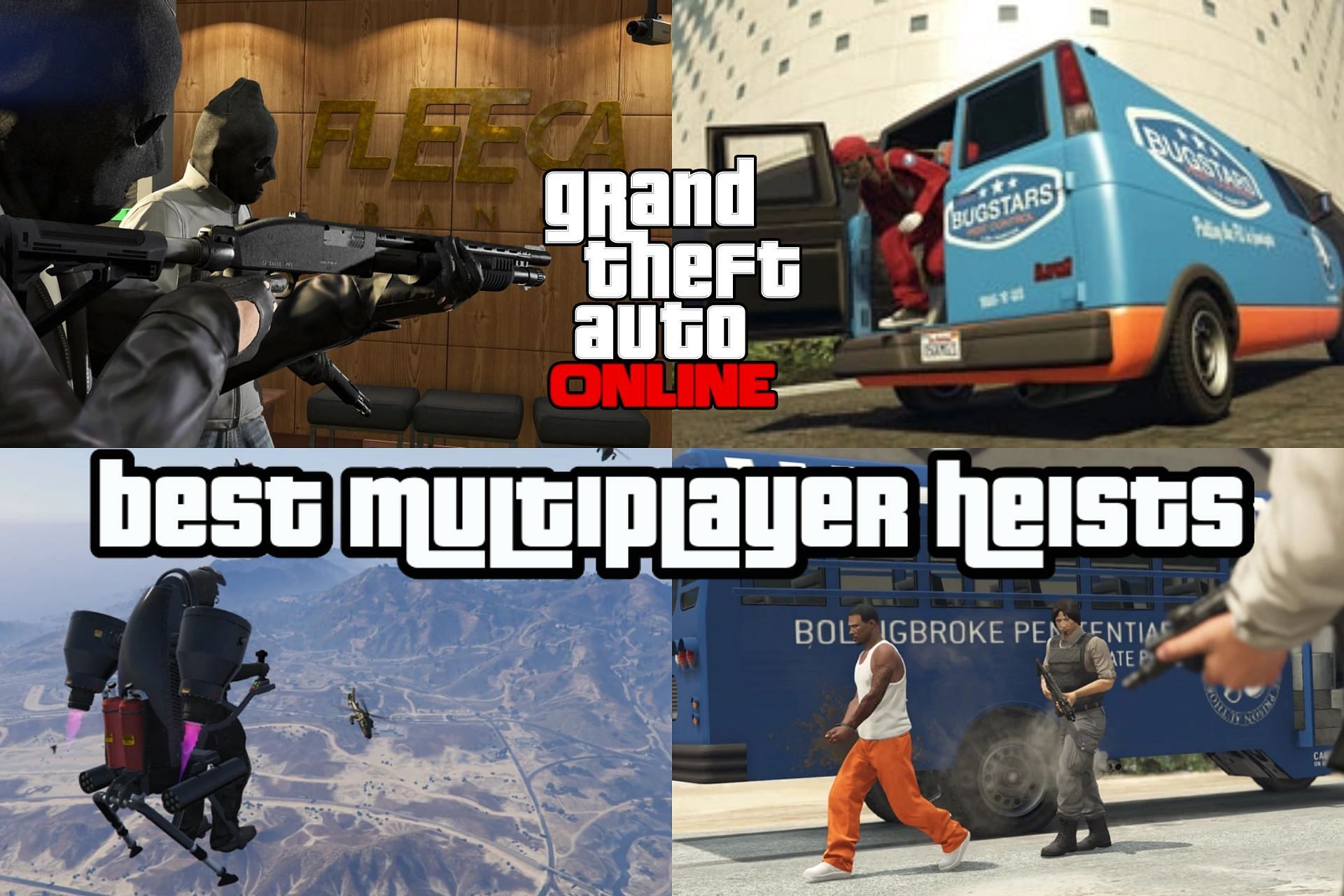 Five best GTA Online heists to try with friends (Image via Sportskeeda)