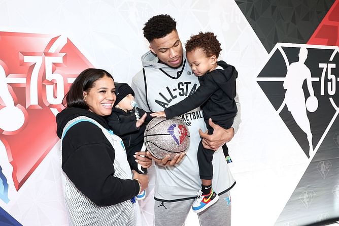 When Giannis Antetokounmpo's wife was left blushing by his comment on IG live: "I don't play Fortnite, I just foreplay at night"