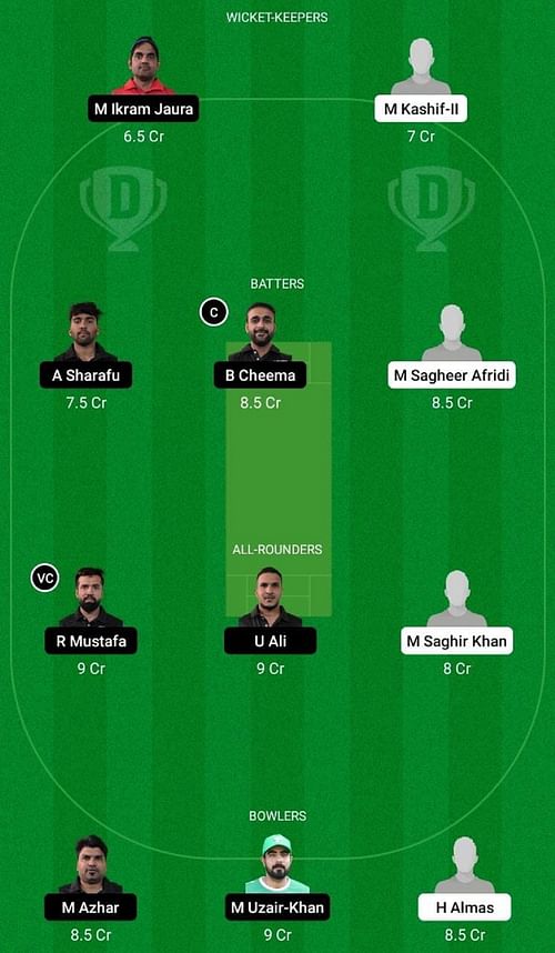 SVD vs FM Dream11 Prediction Team, Match 10, Head to Head League