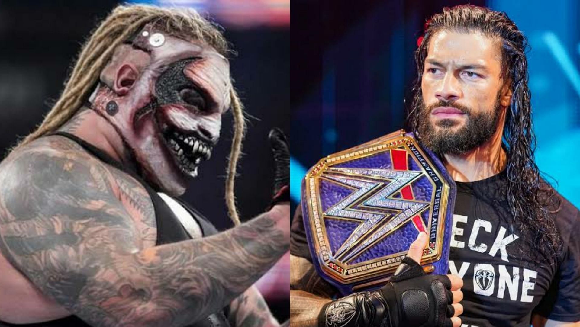 Bray Wyatt(Left); Roman Reigns(Right) 