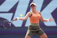 Bianca Andreescu at the WTA Guadalajara Open Akron 2022