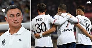 "I told them that there would be management" - Galtier on how he explained substitutions to PSG superstars Lionel Messi, Neymar and Kylian Mbappe