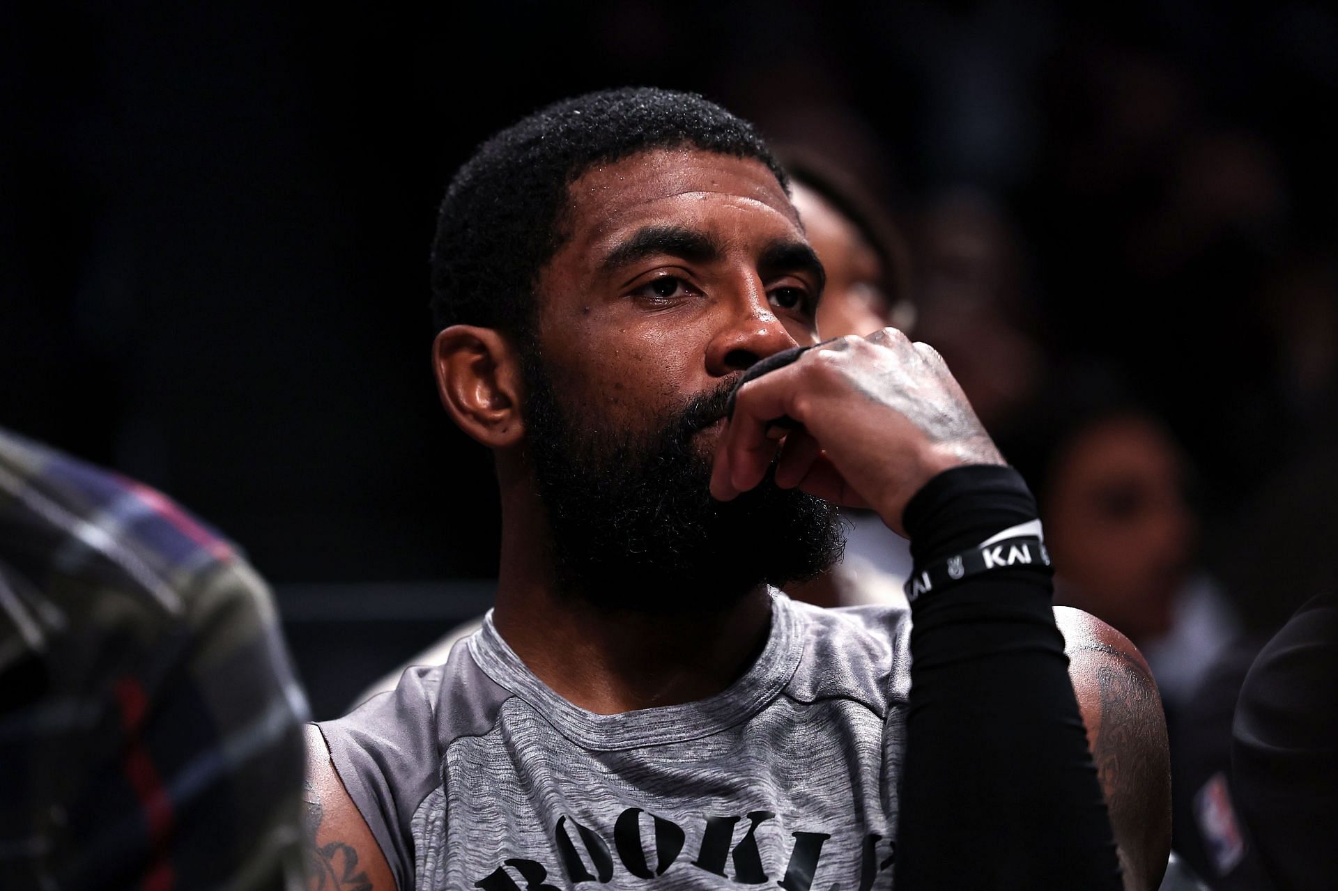 Kyrie Irving of the Brooklyn Nets