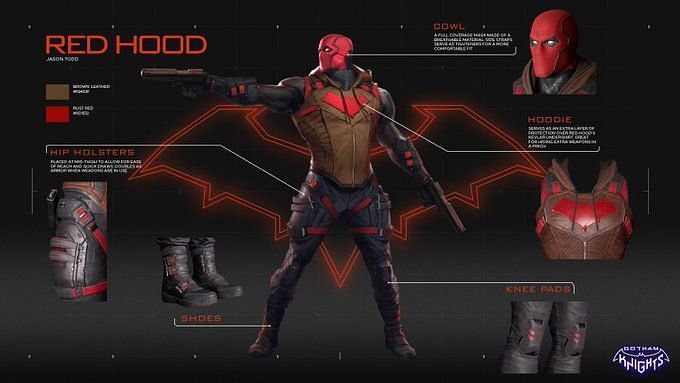 Best end-game build for Red Hood in Gotham Knights