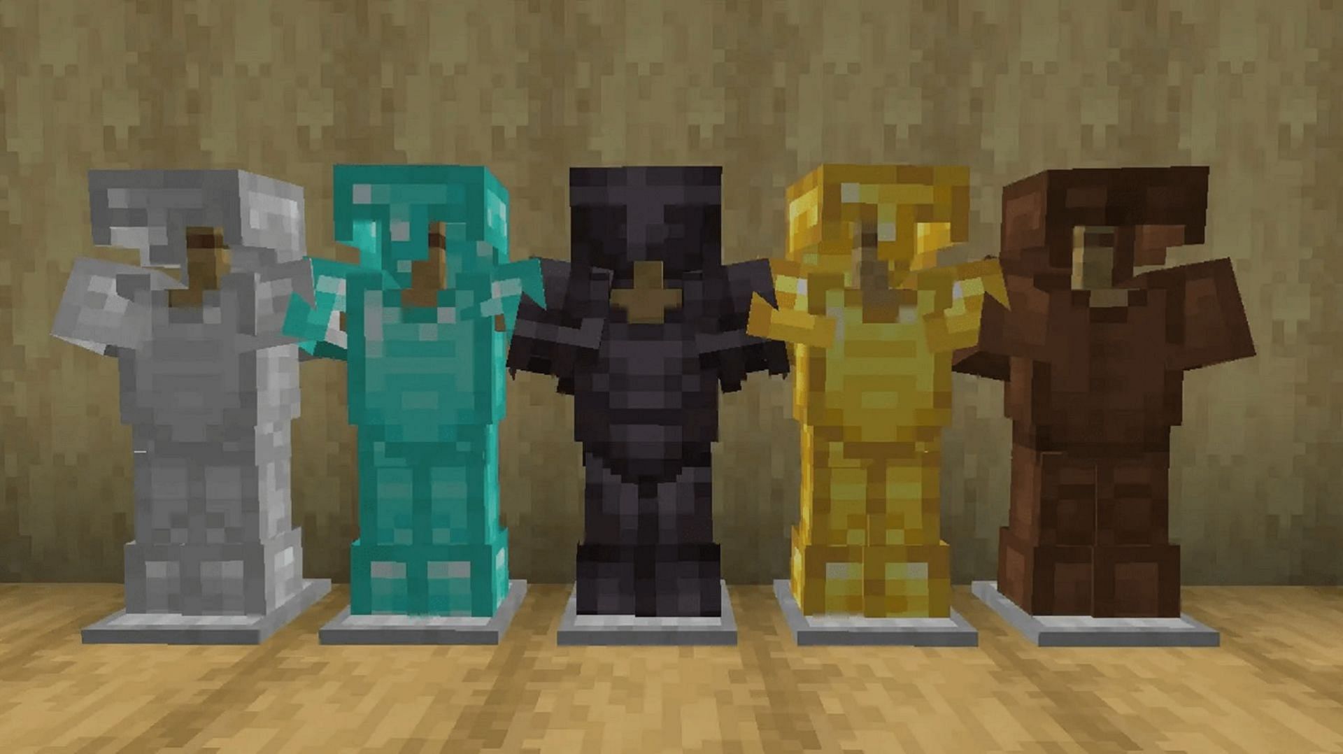 Stay armored and stay alive (Image via Mojang)