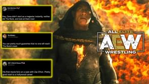 "No one will reach The Rock's level" – Twitter erupts as major AEW star lands his first role in Hollywood