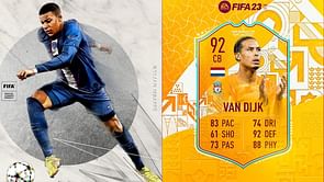 FIFA 23 leaks hint at Virgil Van Dijk appearing as a FUT World Cup Stories card in Ultimate Team