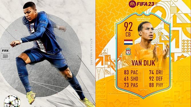 FIFA 23 leaks hint at Virgil Van Dijk appearing as a FUT World Cup Stories card in Ultimate Team