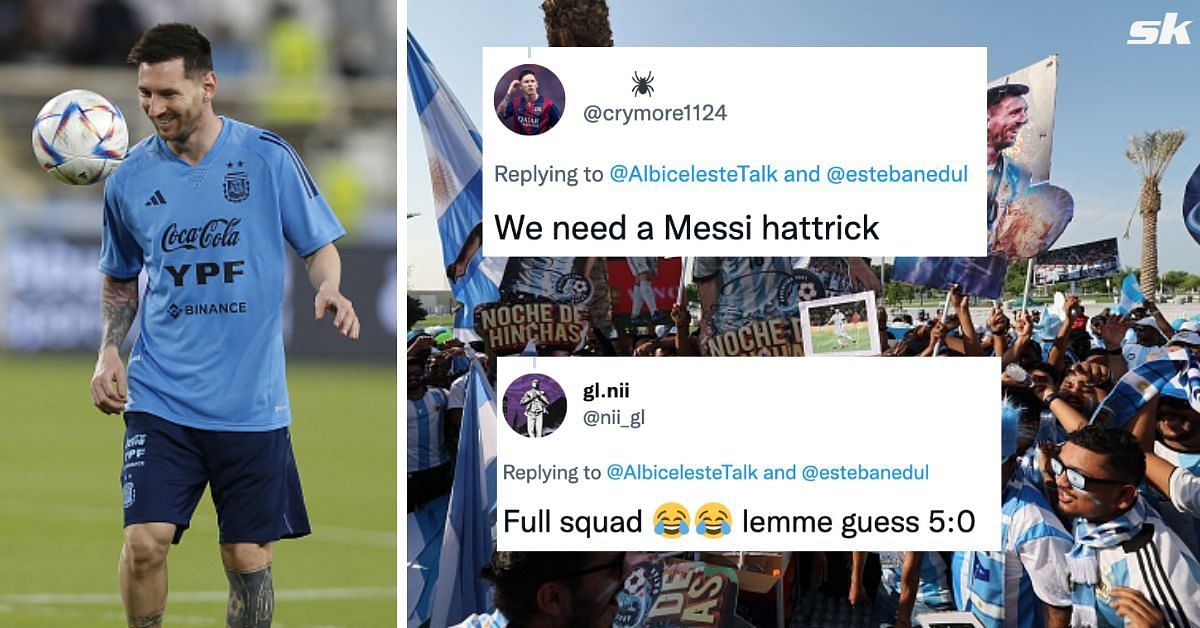 Argentina fans joyful over Messi