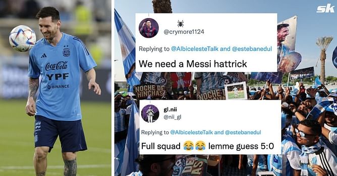 "Full squad" "A good dark horse" - Argentina fans rejoice as Lionel Messi leads the line in pre-2022 FIFA World Cup friendly against UAE