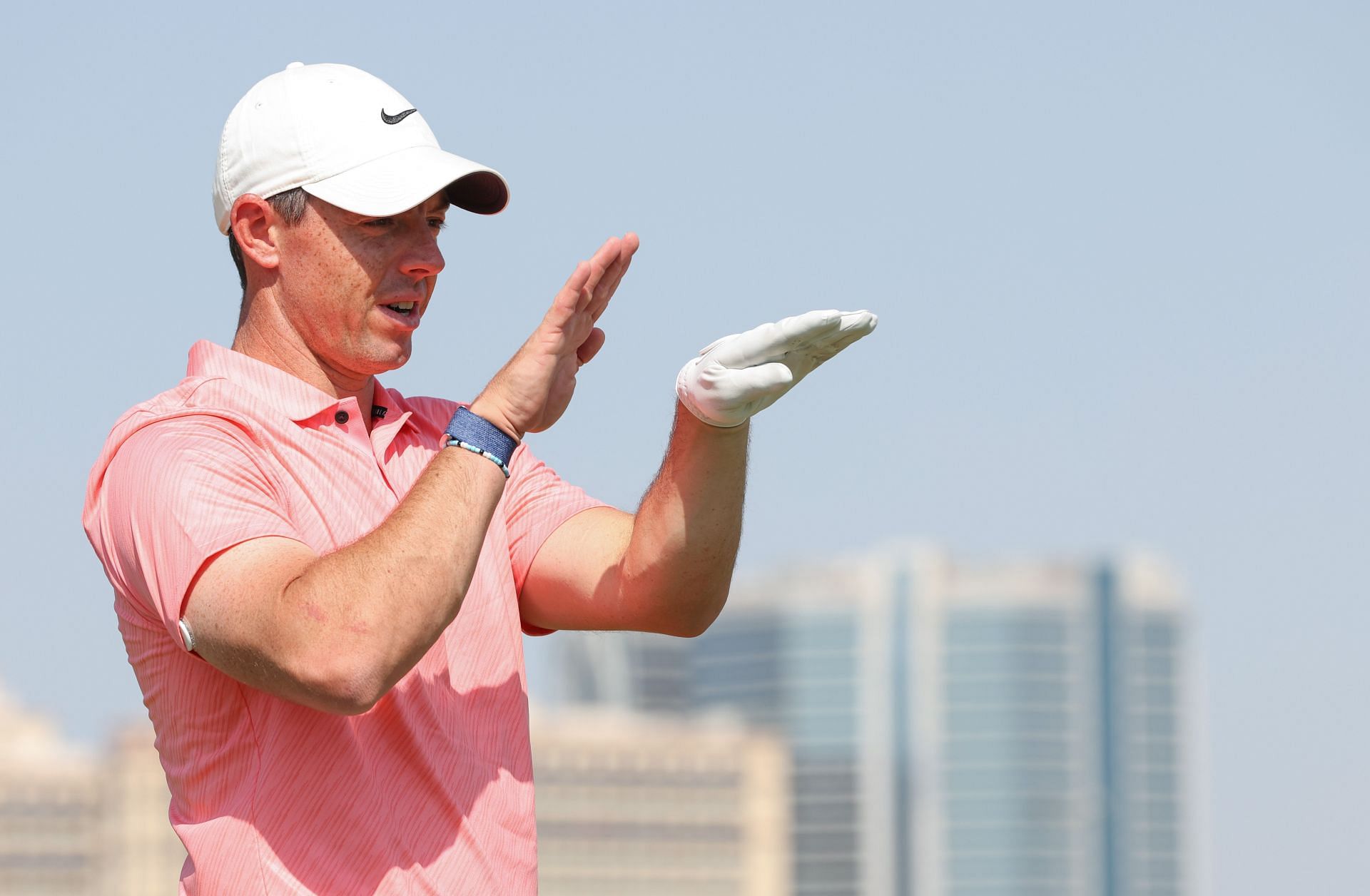 Rory McIlroy at the DP World Tour Championship - Previews (Image via Luke Walker/Getty Images)