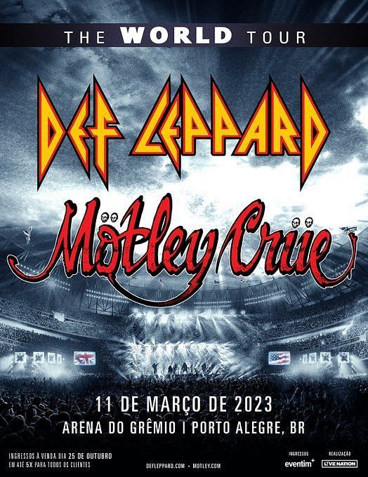 Motley Crue and Deff Leppard Atlantic City 2023 Tickets, presale