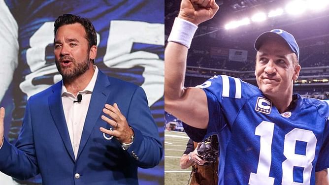 Peyton Manning And Jeff Saturday's heated argument almost started a fight between QB and Center