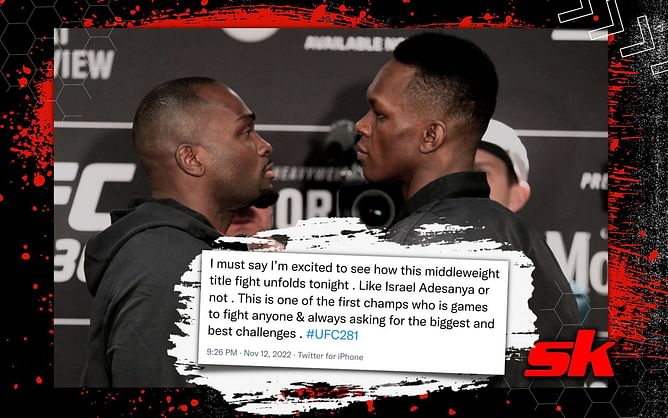 "Always asking for the biggest and best challenges" – Former rival has words of praise for Israel Adesanya