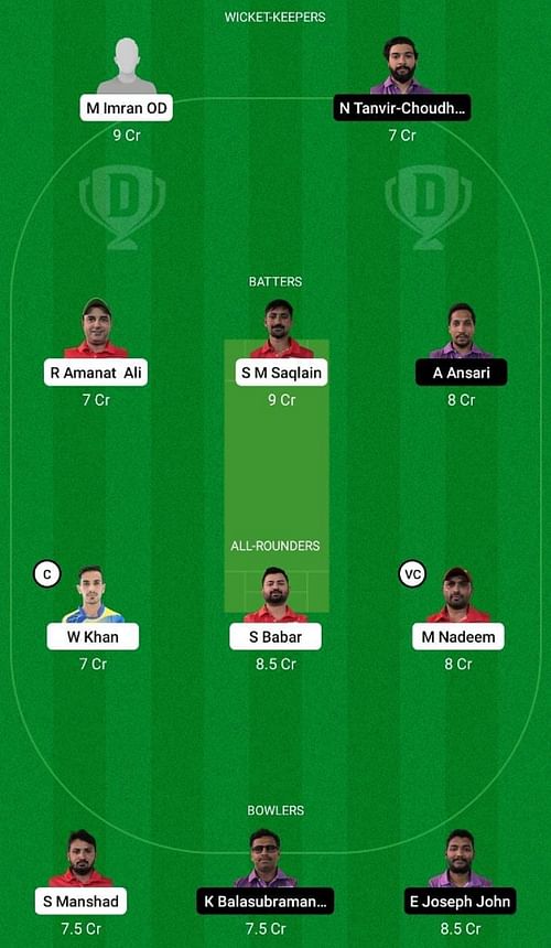 DEF vs LYK Dream11 Prediction Team, Match 35, Head to Head League