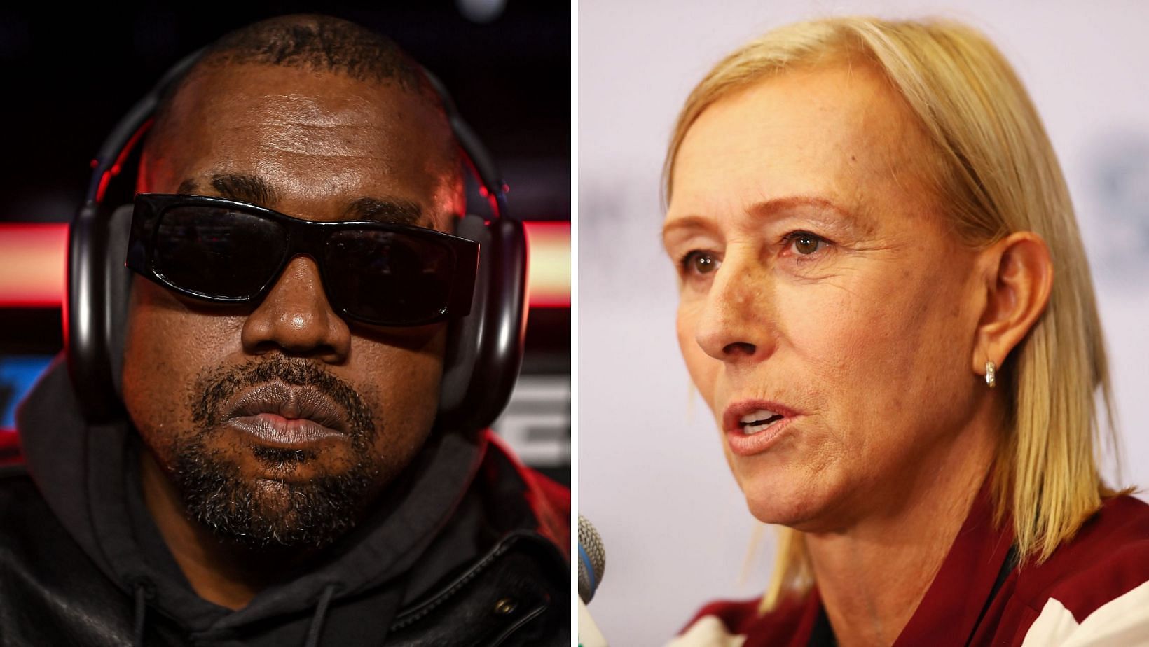 Martina Navratilova took to social media to take a sly jab at Kanye West