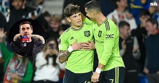 "Bad attitude or not he can play" - Alejandro Garnacho compared to Manchester United superstar Cristiano Ronaldo by Gary Neville