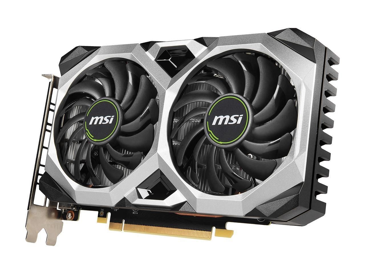 The MSI Geforce GTX 1660 Super 6 GB Ventus XS OC (Image via Newegg)