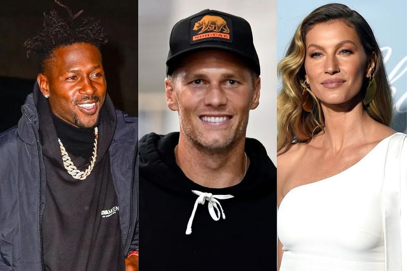 Antonio Brown posts a Gisele Bündchen nude doctored photo in latest Tom  Brady trolling