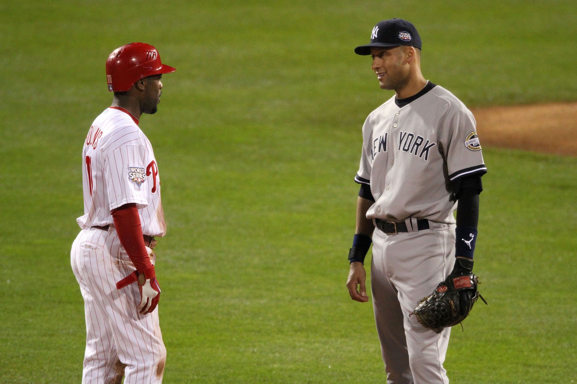 Photos of Philadelphia Phillies against the New York Yankees