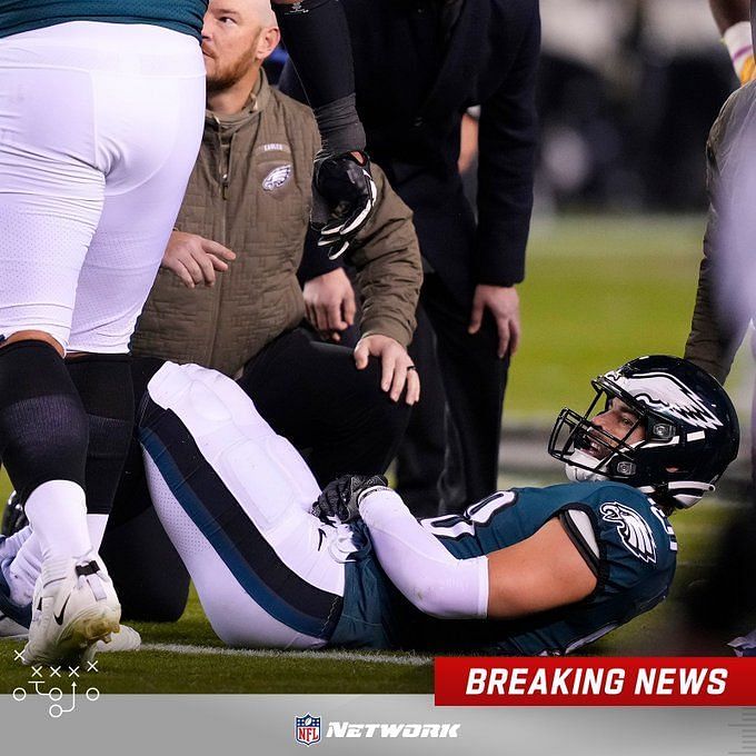 Dallas Goedert injury crippled Philadelphia Eagles in 23-23 tie