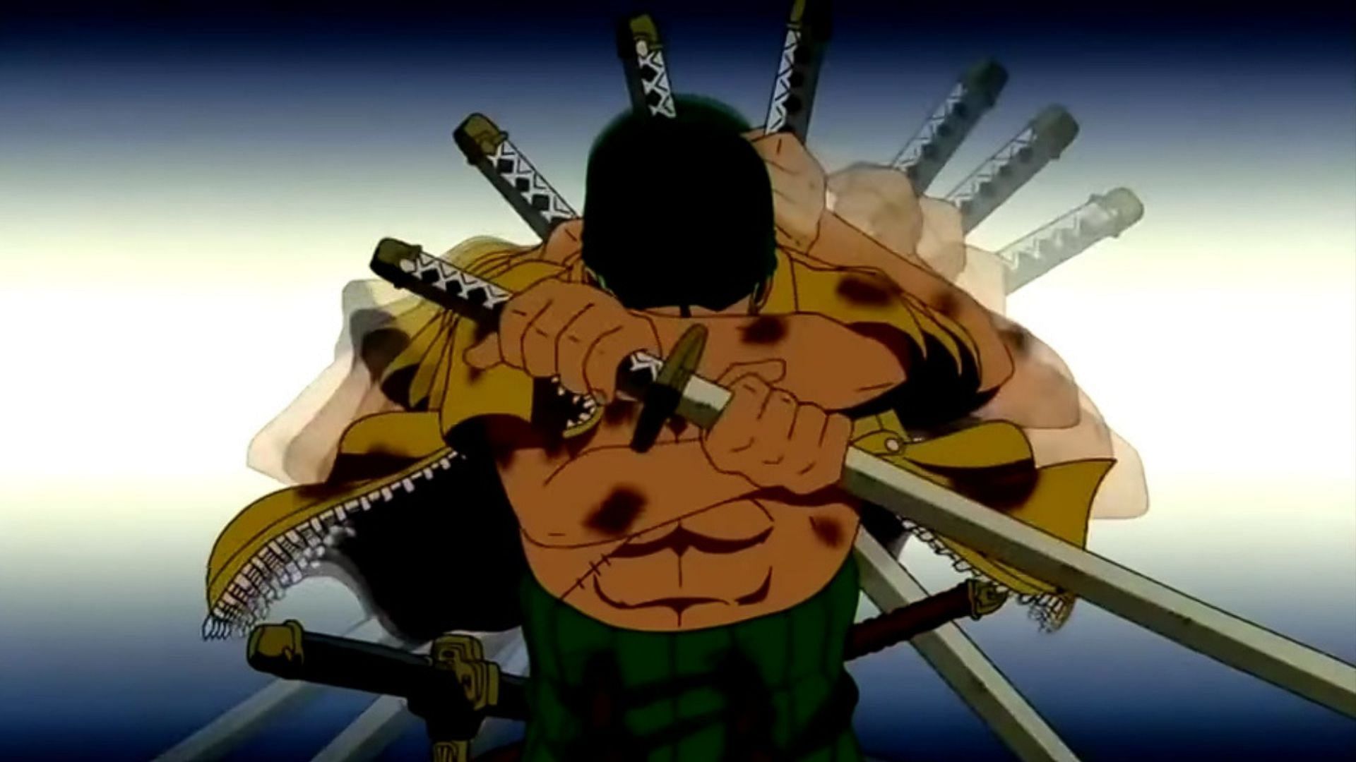 Zoro One Gorilla Attack GIF