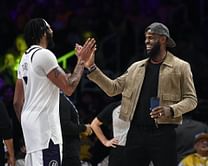 LeBron James and Anthony Davis to Vin Diesel: "We want to see you take a car and drive out to Staples and do a flip and land it"