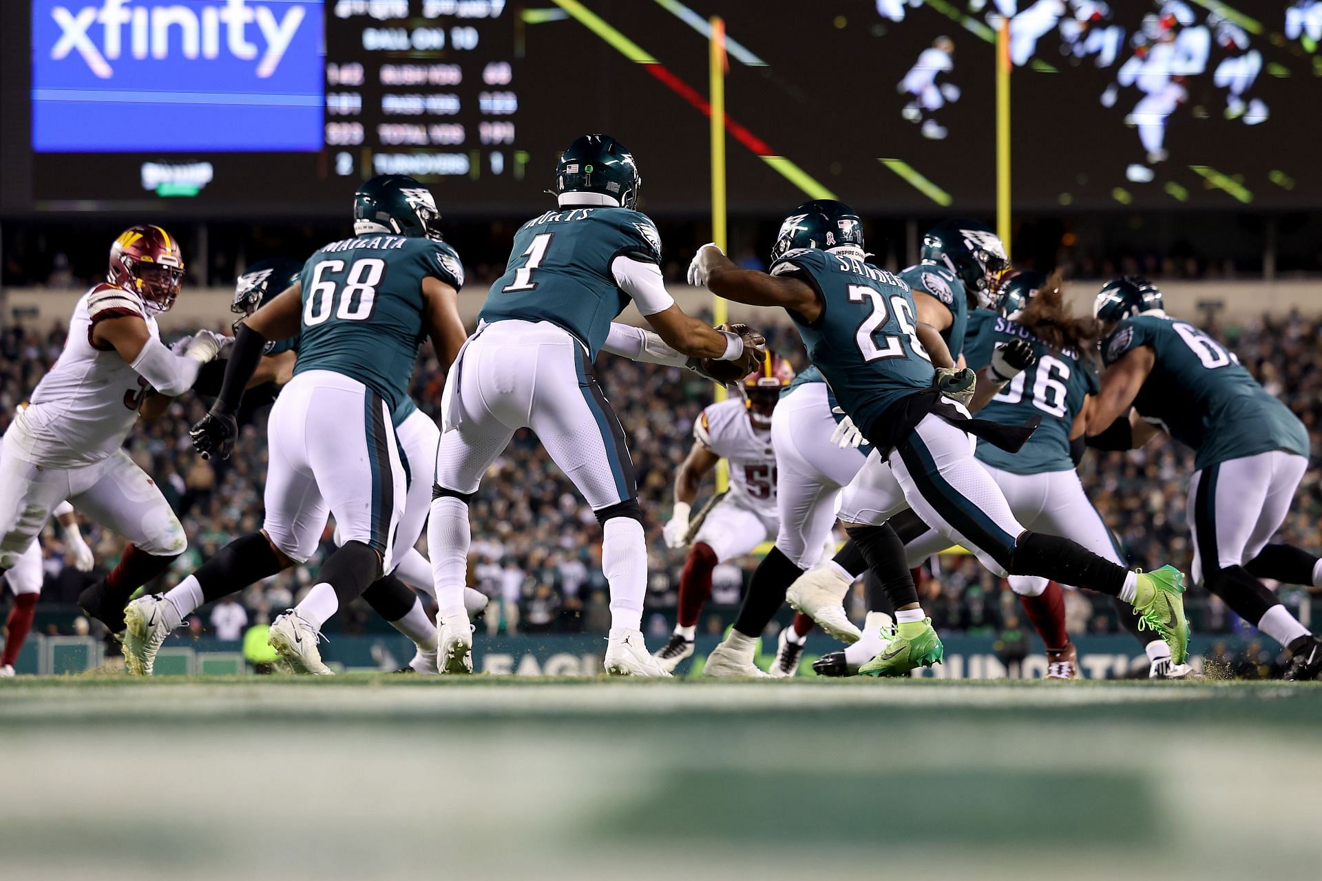 Dallas Goedert injury crippled Philadelphia Eagles in 23-23 tie