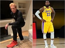 When Skip Bayless made fun of LeBron James' weight in 2021, calling him "overweight": "I did think I noticed some love handles"