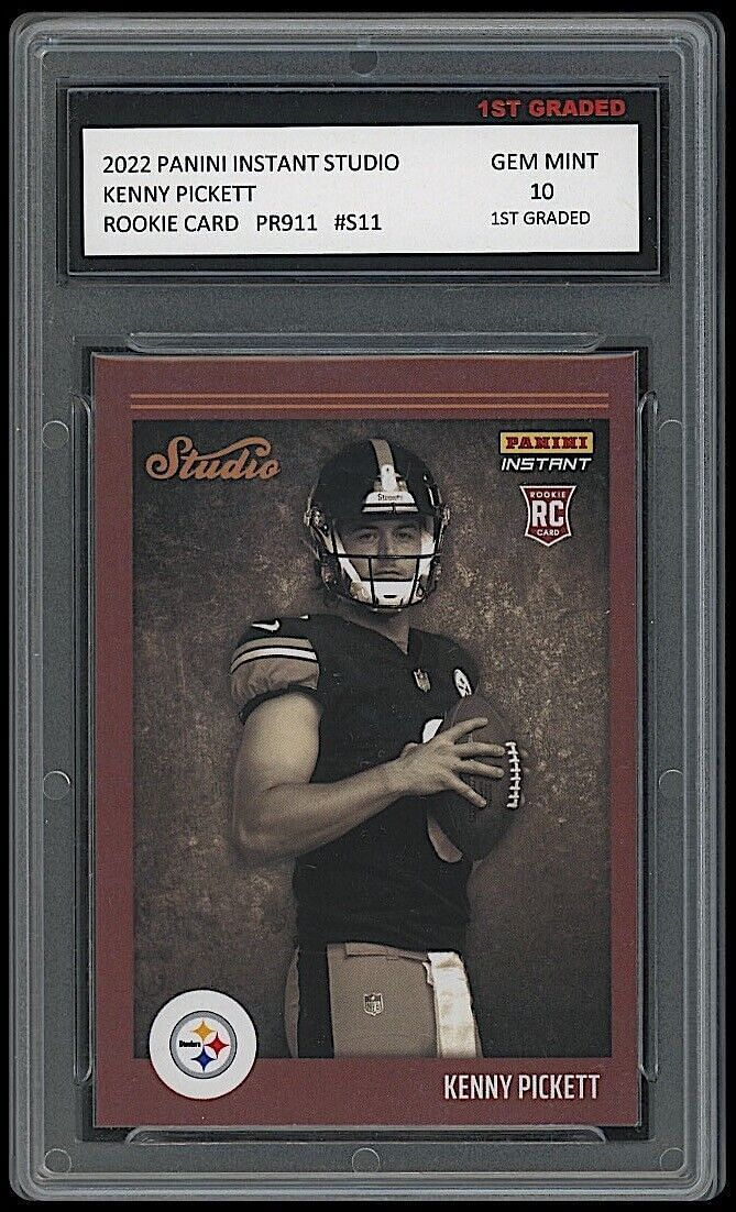 2022 Chronicles Draft Picks Kenny Pickett Optic Rated Rookie Blue Priz –  The Card Capital