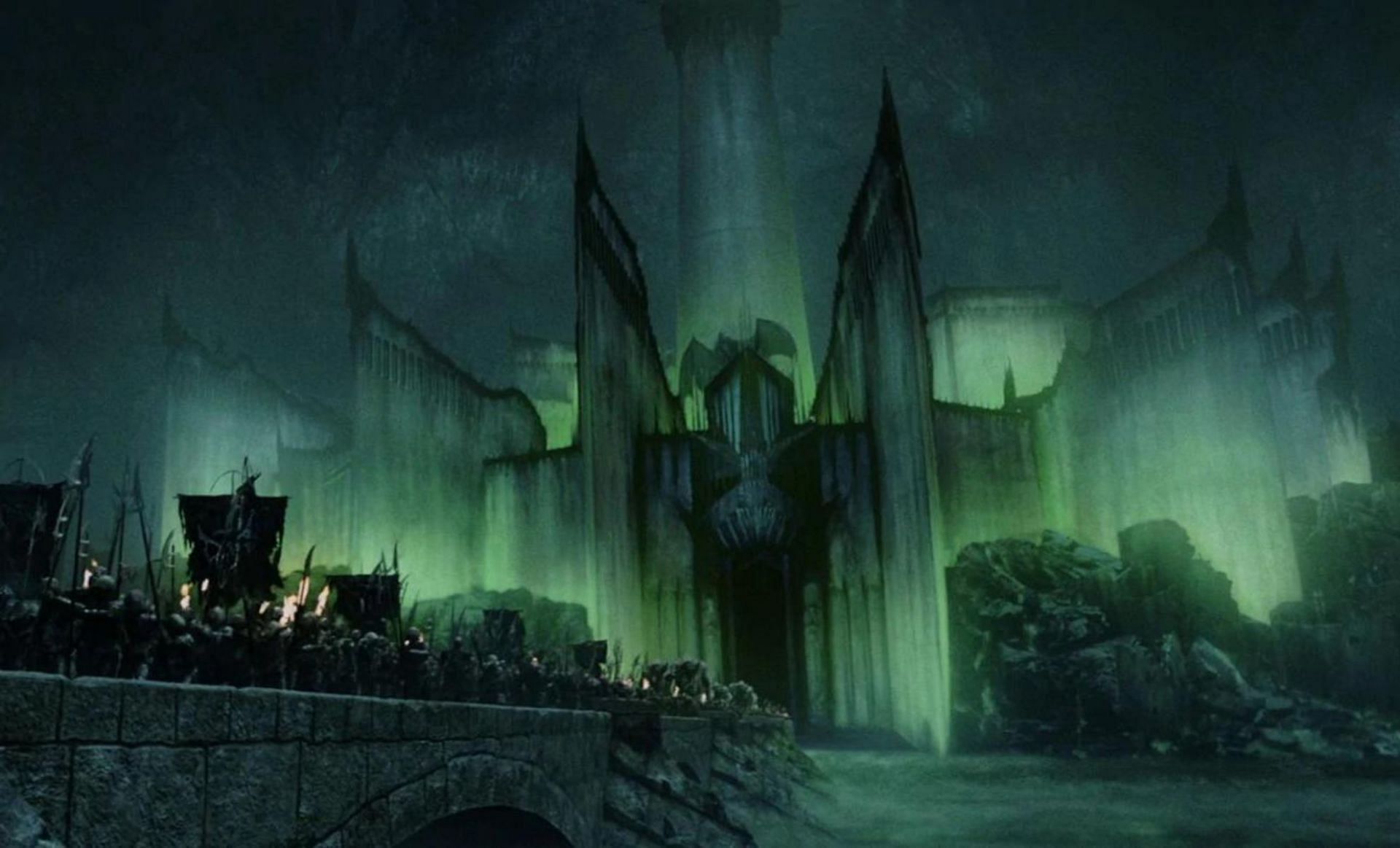 Minas Morgul from Lord of the Rings (Image via Lord of the Rings Wiki)