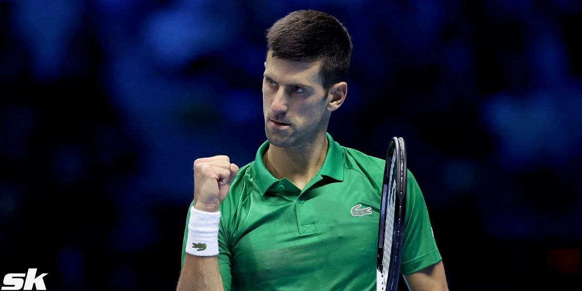 Novak Djokovic is undefeated in Turin this week at the ATP Finals