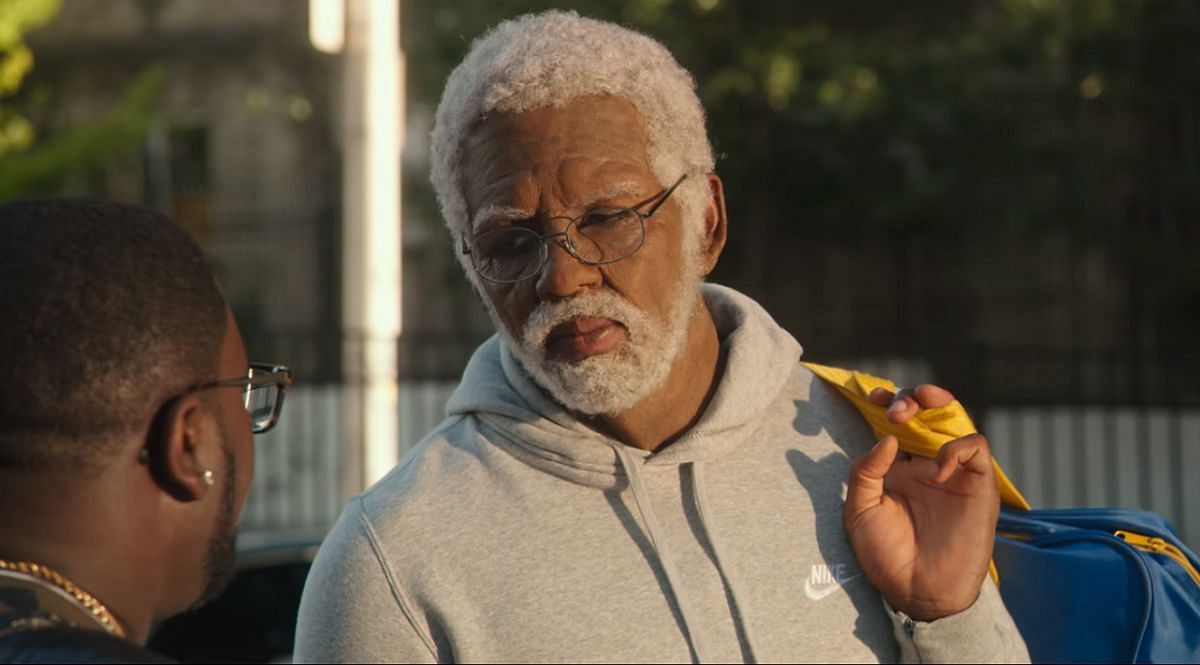 Kyrie Irving plays the title character in the movie "Uncle Drew"