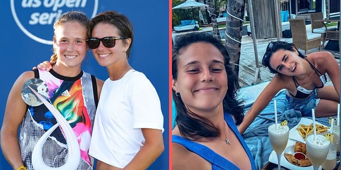 WATCH: Daria Kasatkina and girlfriend Natalia Zabiiako share heartwarming beach vacation video