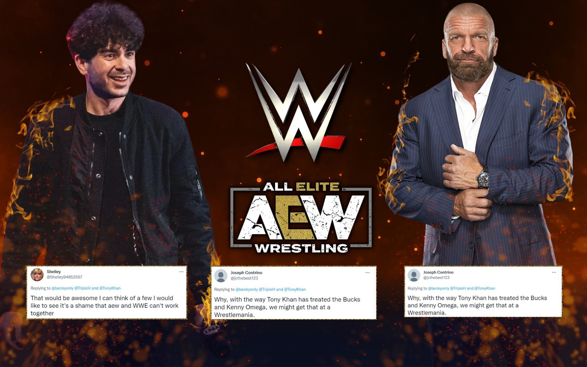 The tension between Tony Khan and Triple H has been brewing over the past few years