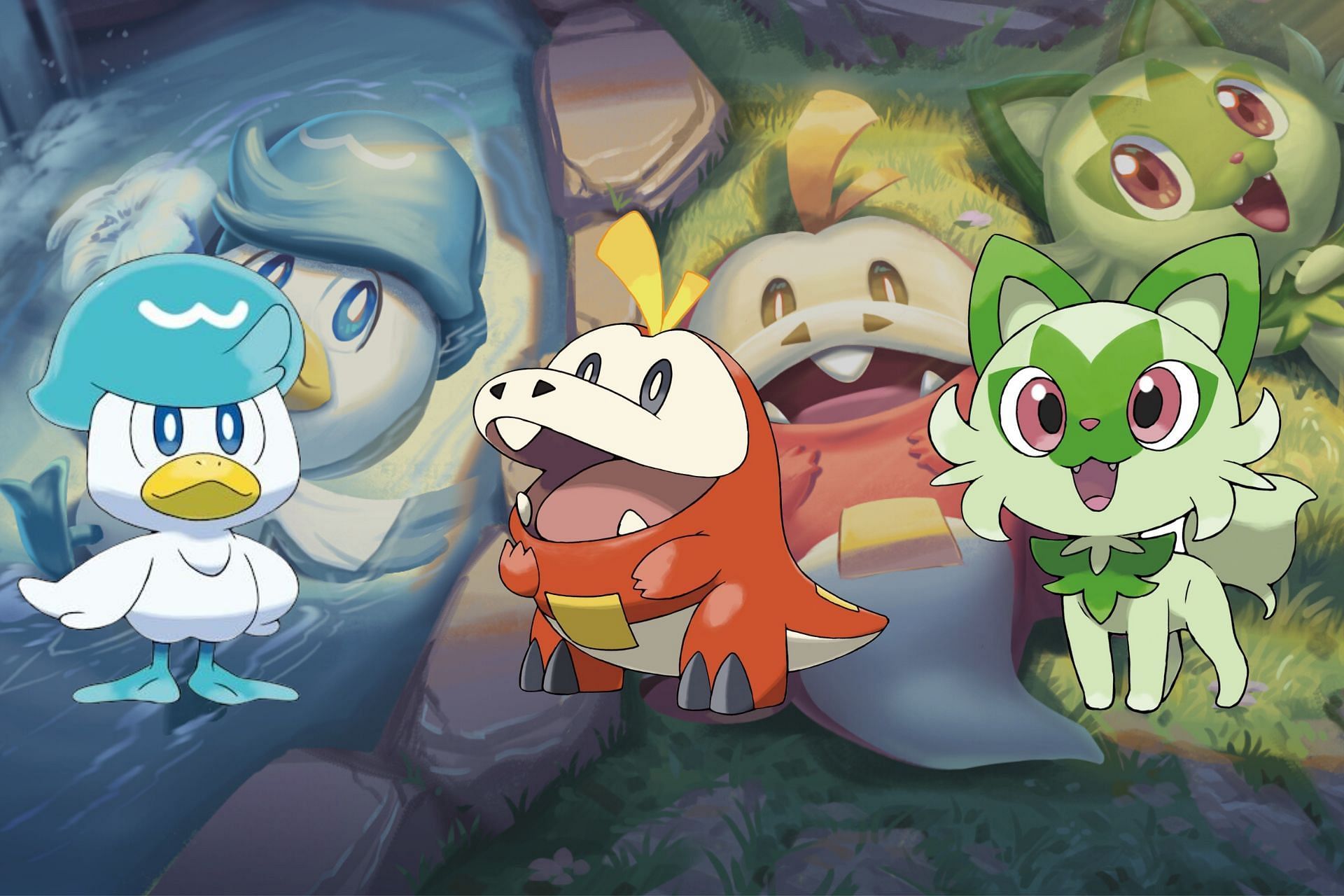 Learn all about Pokémon Gen IX and its cat, crocodile, and duck starters -  Dans Tutorials