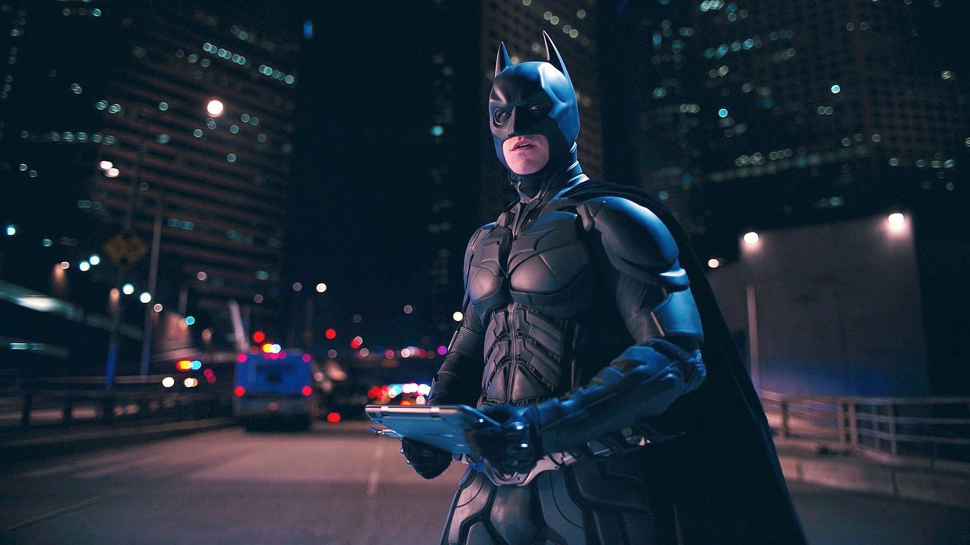 Batman in The Dark Knight Rises (Image via DC)