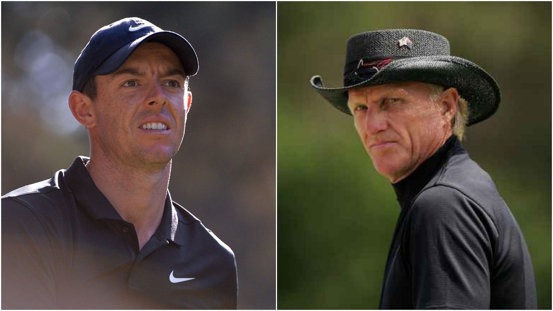  Rory McIlroy and Greg Norman 