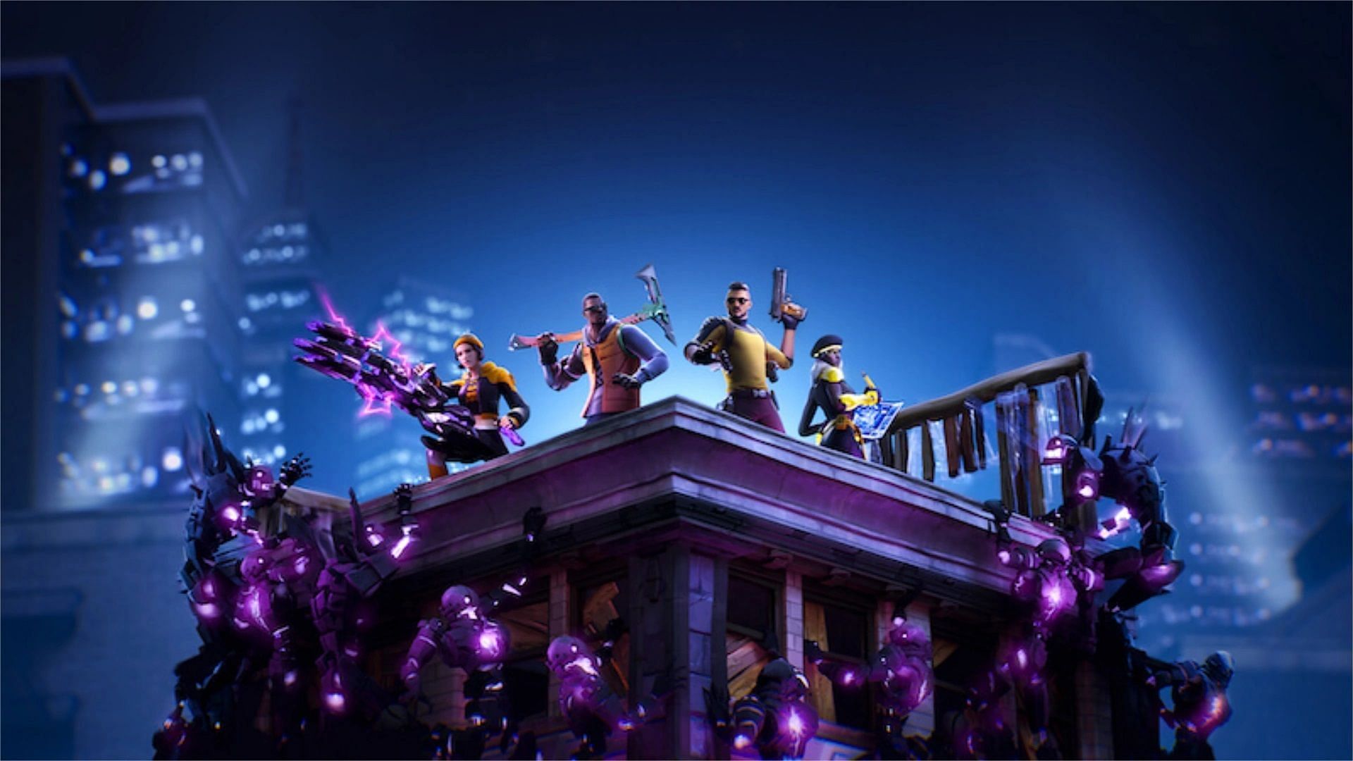 The exclusive backbling is obtained from the Horde Rush mode (Image via Epic Games)