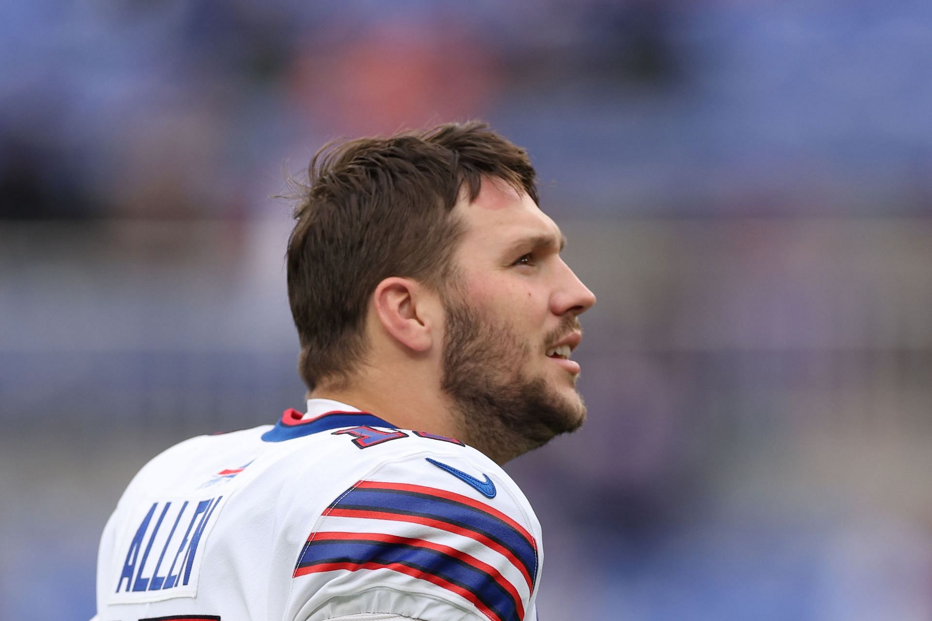 Josh Allen at Buffalo v Baltimore